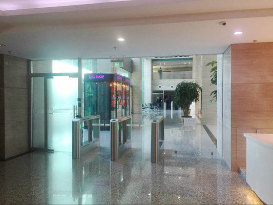 Porte de sécurité de bâtiment de bureaux modernes avec tournevis d'accès contrôlé 1400mm*120mm*980mm