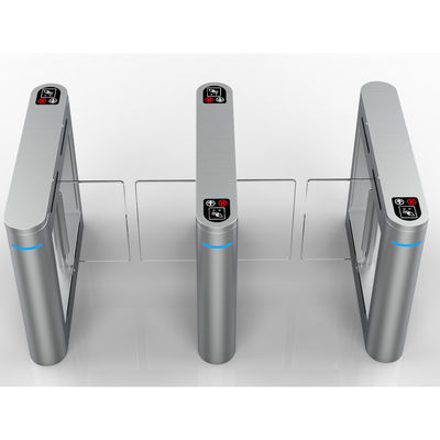 Contrôle de la porte de tournois de sécurité argentée contre la trappe arrière RFID/IC/lecteur de carte d'identité