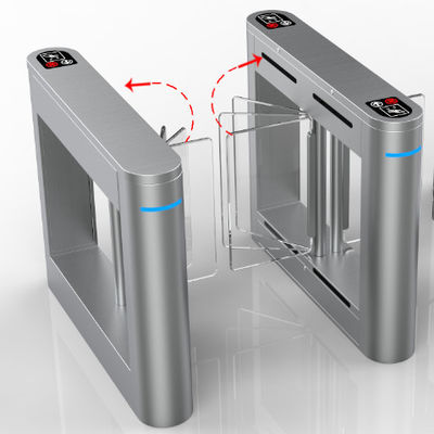 IP54 Porte oscillante en acier inoxydable avec interface RS485/TCP/IP à passage de 600 mm