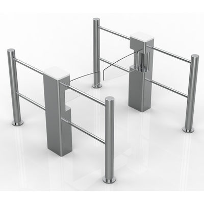 protection de la porte IP54 de tourniquet d'oscillation de l'acier inoxydable 1.5s avec l'interface de communication RS485/TCP/IP