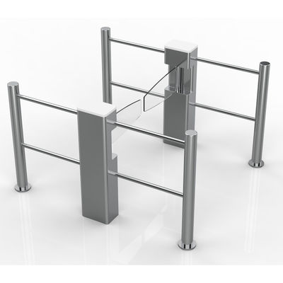 protection de la porte IP54 de tourniquet d'oscillation de l'acier inoxydable 1.5s avec l'interface de communication RS485/TCP/IP